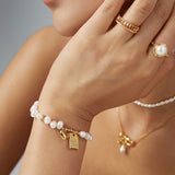 Good Luck Keepsake Pearl Bracelet