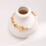 Parisian Asymmetric Pearl Bracelet