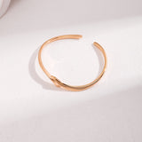 Classy Silver Open Bangle