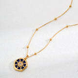 The Milky Way Star Dream Lapis Lazuli 18k Gold Necklace