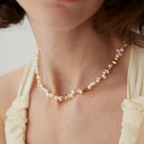 Florence Pearl 18k Gold Vermeil Necklace