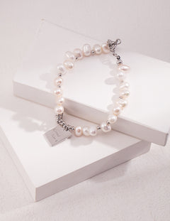 Good Luck Keepsake Pearl Bracelet