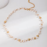 Florence Pearl 18k Gold Vermeil Necklace