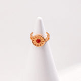 Passion 18K Gold Vermeil Red Agate Ring