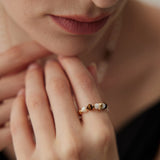 Earthy Chic Tiger’s Eye Ring