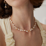 Florence Pearl 18k Gold Vermeil Necklace